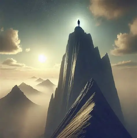 Veja os detalhes da imagem relacionada. It’s Lonely at the Top. DALL·E 2024–11–23 13.27.09 — A surreal… | by ...